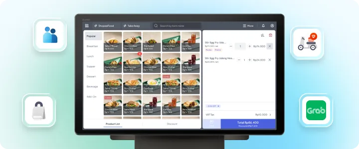 Delivery & pesanan online
