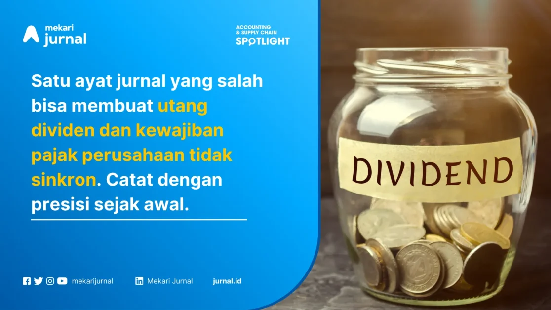 jurnal pembagian dividen