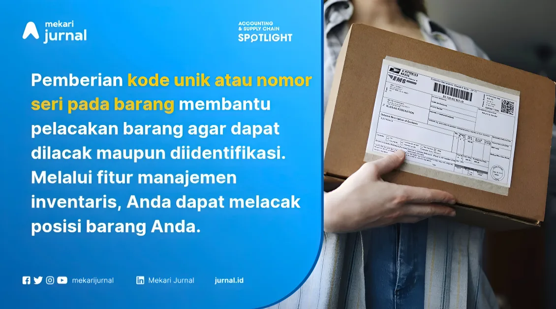 Melacak Barang dengan Serialisasi Produk